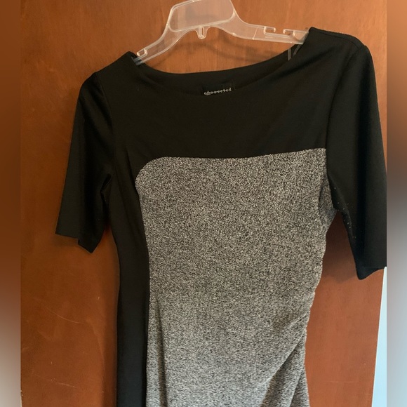 Counterparts black & grey dress - Picture 2 of 4